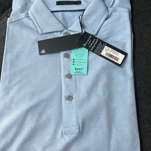 Greyson Clothier Men’s NWT Omaha Golf Polo in Wolf Blue